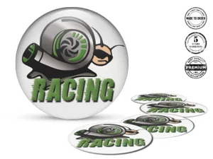 Wheel Decals Precision Quantum Racing Wave